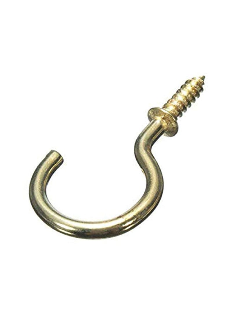 DIY Crafts Diy Crafts CTDIYHI27262 M2 M4 5 Sheep Eye Hook Plating Light Hooks Metal Shet Screw Pin Gold Pack of 60 Sheep Eye Hook Multicolor  - Image 1
