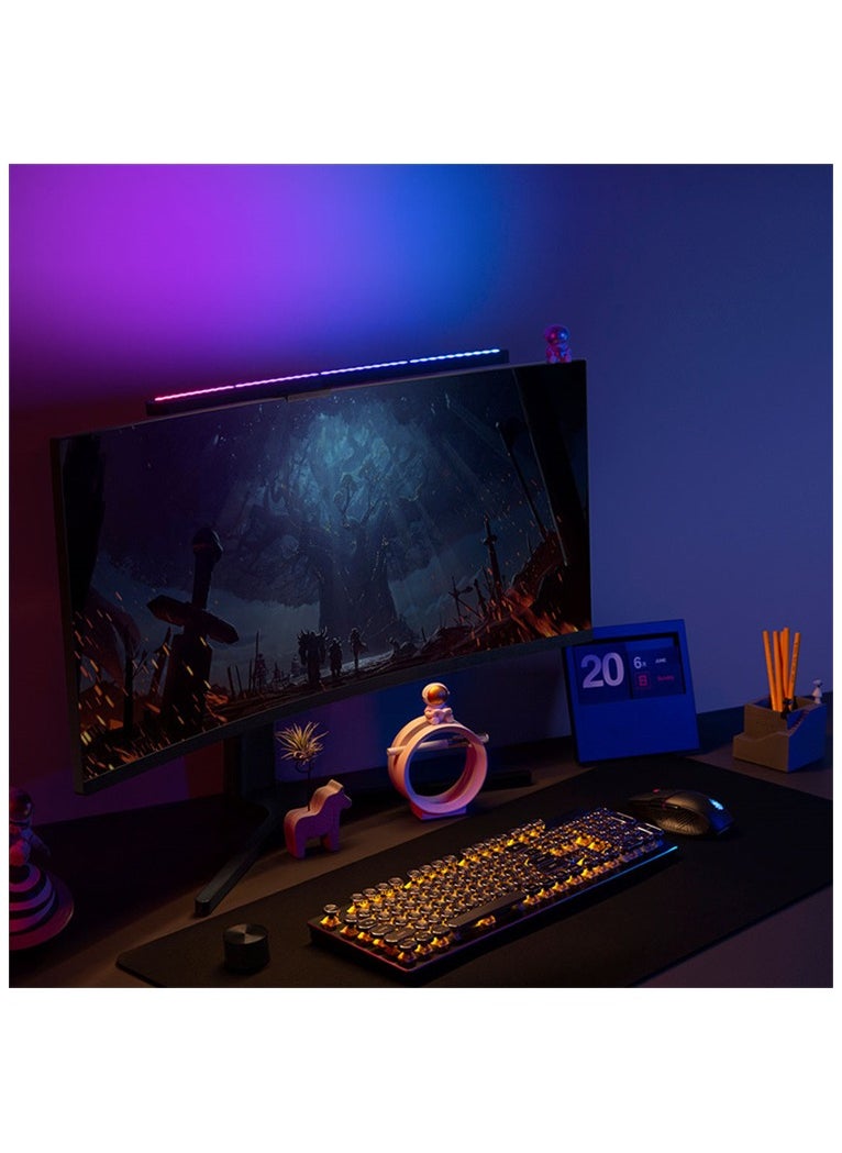 Xiaomi - XIAOMI LYMAX Pro Curved Screen Computer Monitor Light Bar Lamp Eye Protection Strip Screen Lamp Lighting Computer - Image 1