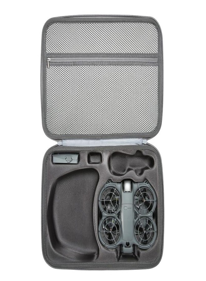 GetZget® Carrying Case Compatible with DJI Neo 2, Goggles N3, Motion Controller & Accessories Combo Bag Travel Protection PU Case - Image 5