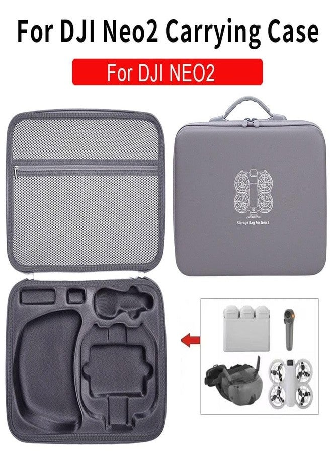 GetZget® Carrying Case Compatible with DJI Neo 2, Goggles N3, Motion Controller & Accessories Combo Bag Travel Protection PU Case - Image 3