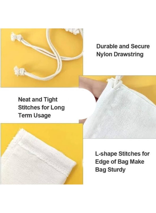 برينت شوب فور مي حقائب رمضان برباط قطني - حقيبة صديقة للبيئة قابلة لإعادة الاستخدام، مثالية لتغليف هدايا رمضان كريم، هدايا الحفلات والاحتفالات الاحتفالية - رائعة للاحتفال بالعطلات الإسلامية - Image 3