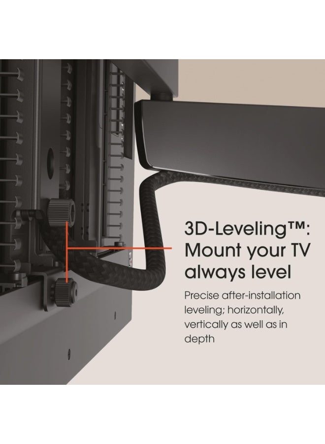 Vogel's TVM 7675 Electric Swiveling TV Wall Mount Bracket for 40-77 Inch TVs, Swivels up to 120°, Holds Max 35 kg TVs, Rotates Via Siri, App Or Remote Control, Universally Compatible - Image 3