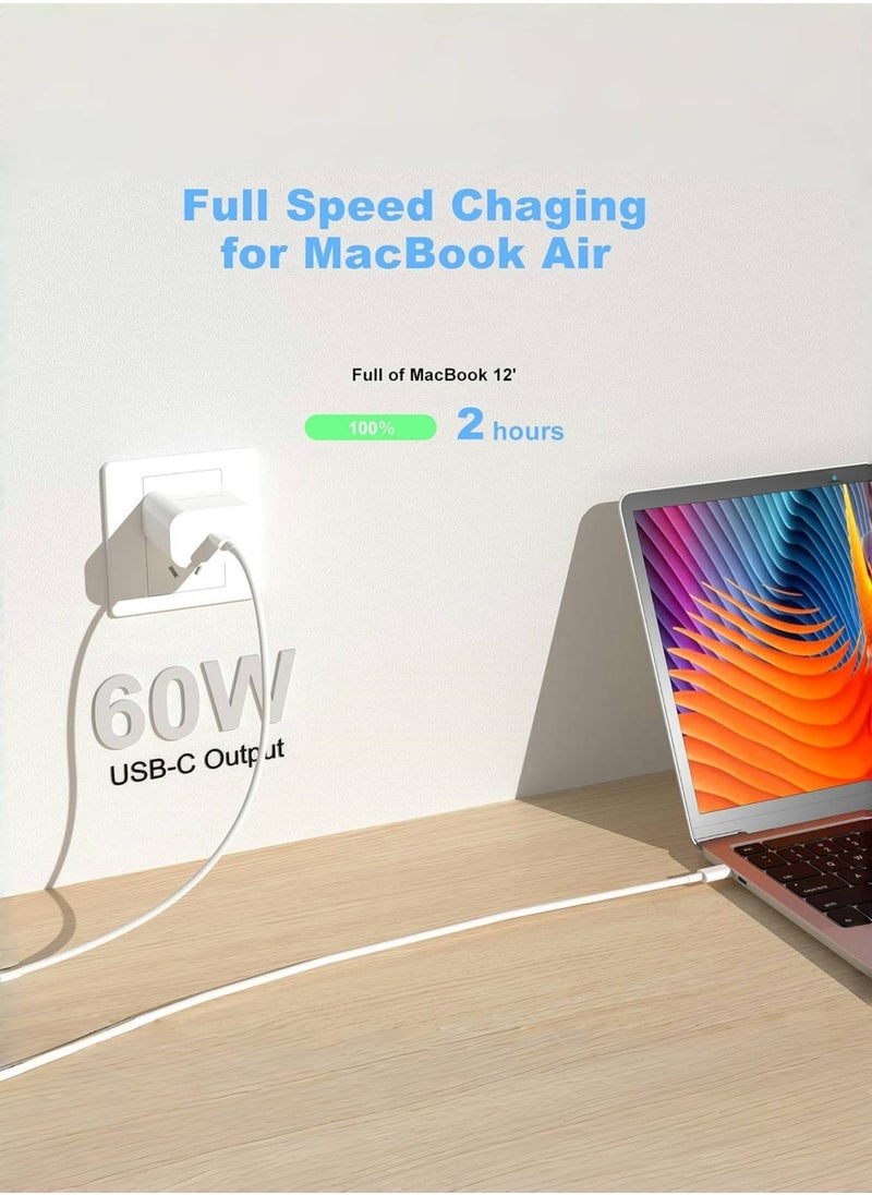 CHU DAI USB C Cable 60W, USB-C to USB-C Cable 2 meter  - Image 3