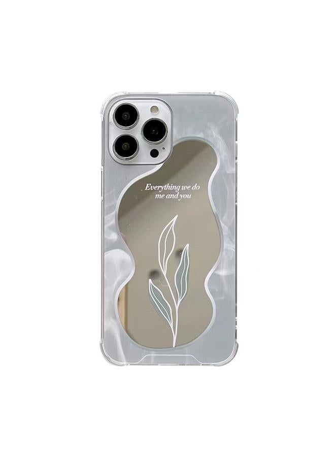 اس-توب جراب لهاتف iPhone 13 Pro Max، جراب هاتف عاكس ملون مطلي - Image 1