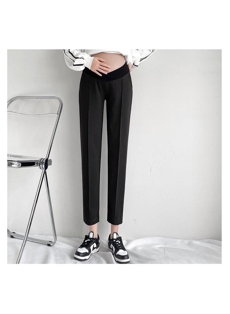 Women's maternity pants for big belly casual pajamas pregnancy pants