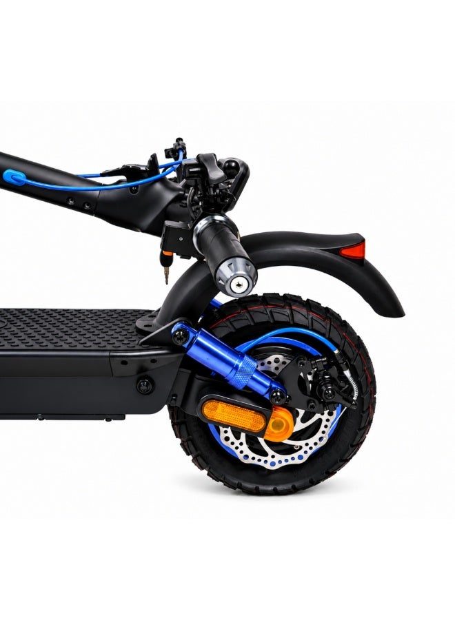 Rohan Wings GMAX-2 Electric Scooter 3000W Brushless Motor 48V 13Ah Lithium Battery 10.5-Inch Solid Tyres Dual Disc Brakes - Image 5