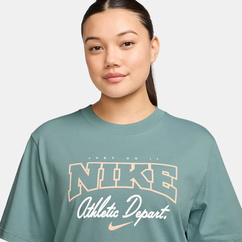 Nike Grey Women's Sportswear T-Shirt for Women | Best Price UAE