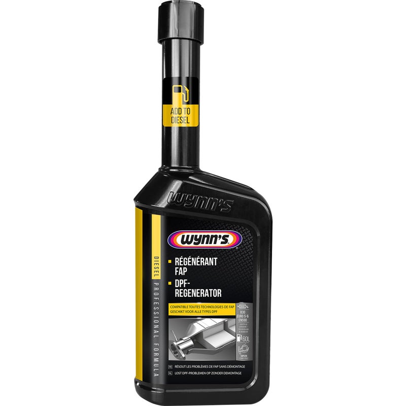 WYNN'S منظف فلتر الجسيمات الديزل من وينز للاستخدام المهني 500 مل