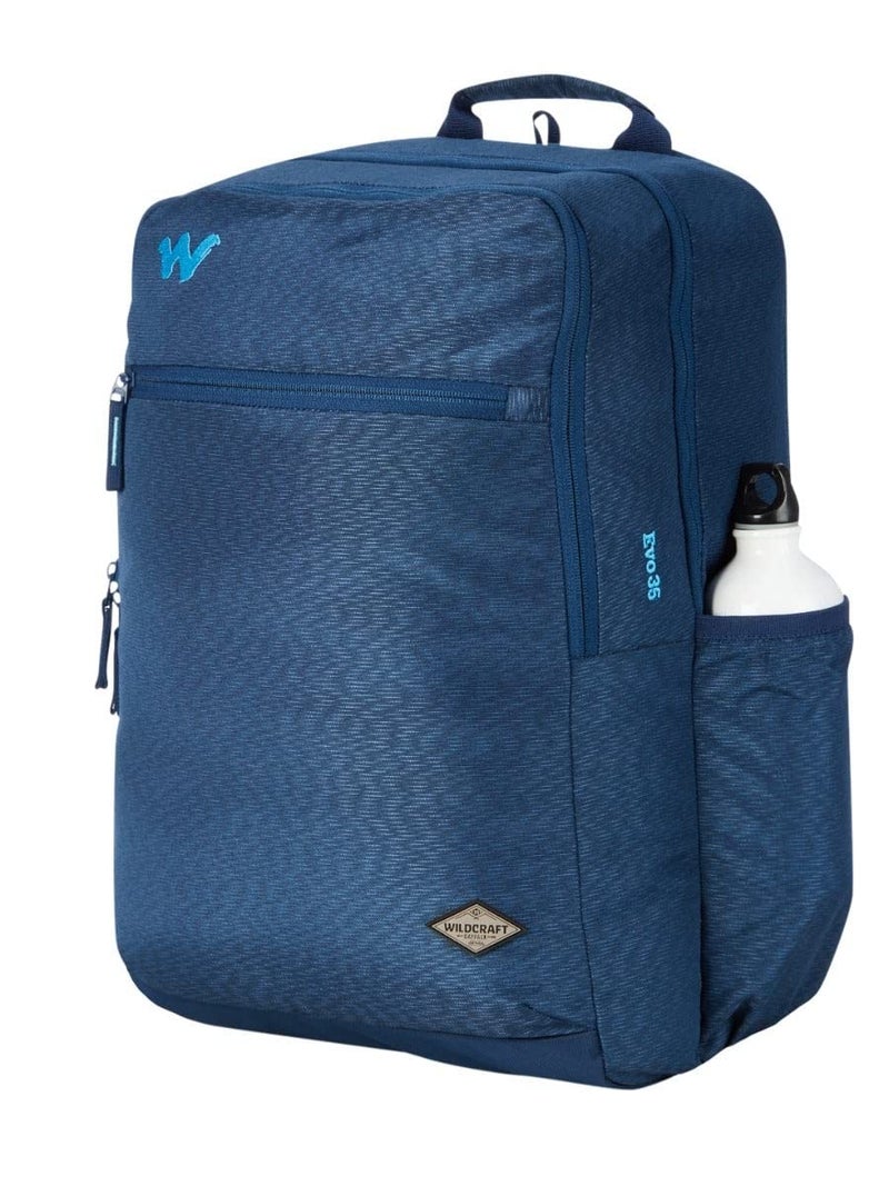 Wildcraft Evo 35L 4 Compartment Backpack with Rain Cover (12960) (Navy Coated) - Image 3
