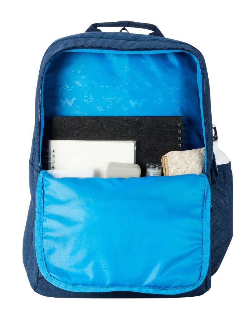 Wildcraft Evo 35L 4 Compartment Backpack with Rain Cover (12960) (Navy Coated) - Image 5
