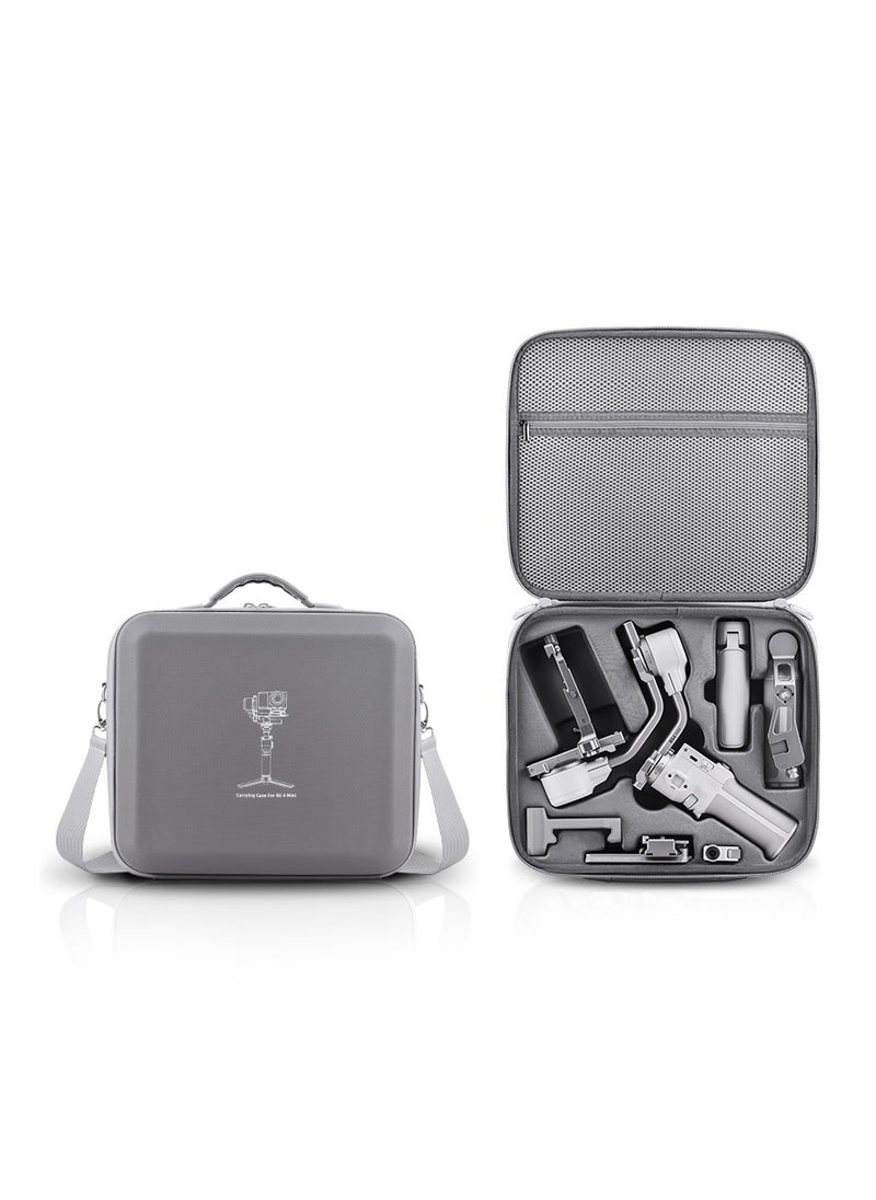 اكسيسن حقيبة حمل لمثبت DJI RS 4 Mini، حقيبة كتف محمولة مع حزام كتف قابل للإزالة، حقيبة سفر صلبة متوافقة مع مثبت DJI Ronin RS4 Mini المحمول باليد 3 محاور وملحقاته  - Image 1