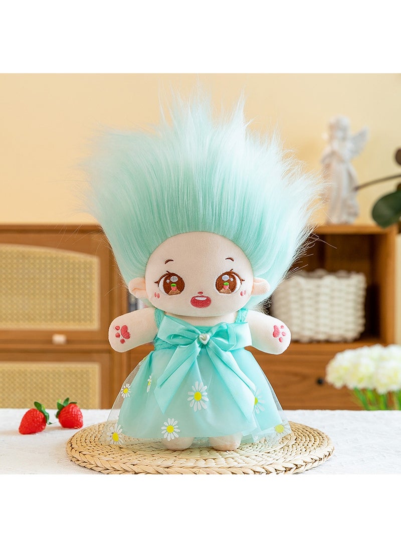 30 CM Cartoon Cute Skirt Little Girl Plush Toy Soft Stuffed Doll For Girls And Boys All Ages Gift (Style E)  - Image 3