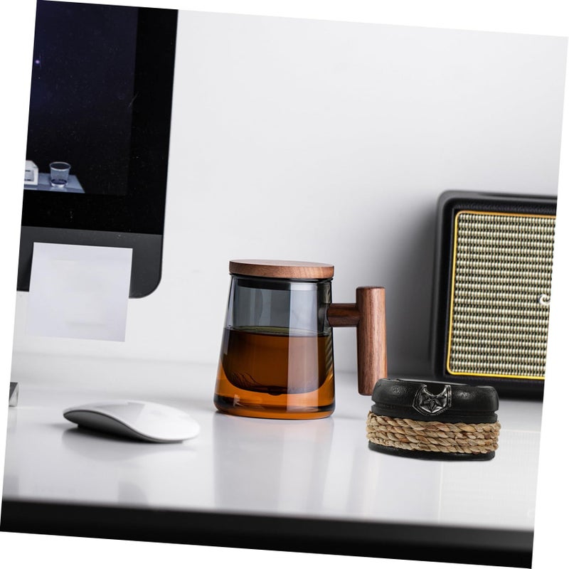 Natural Wooden Ashtray With Easy Clean Design For Outdoor Home Office Decoration - Image 3