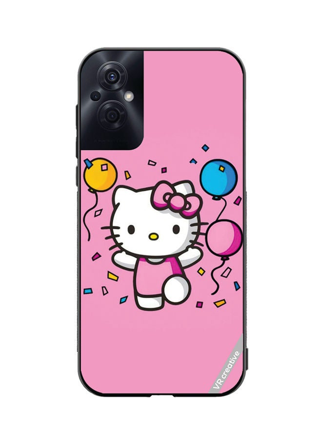VR CREATIVE Protective Case Cover For Oppo Reno8 Z Hello Kitty Design Multicolour - Image 1