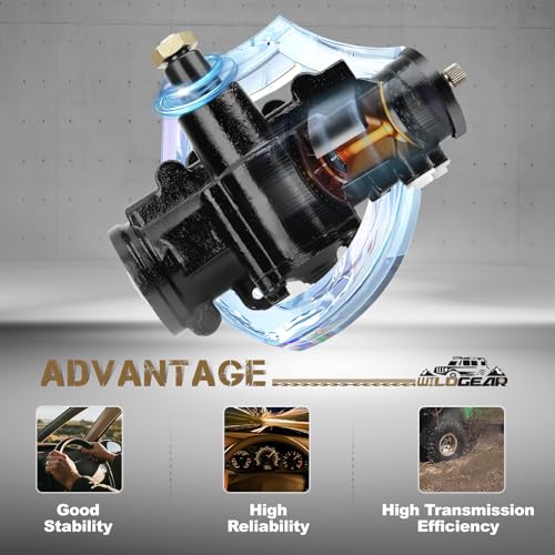 WildGear Power Steering gear Box Fit For Jeep/AMC/Cadillac/Chevrolet/GMC/Oldsmobile/Pontiac # 52087753, 52087754, 52088386AC, 52088386AE, 7840241 - Image 5