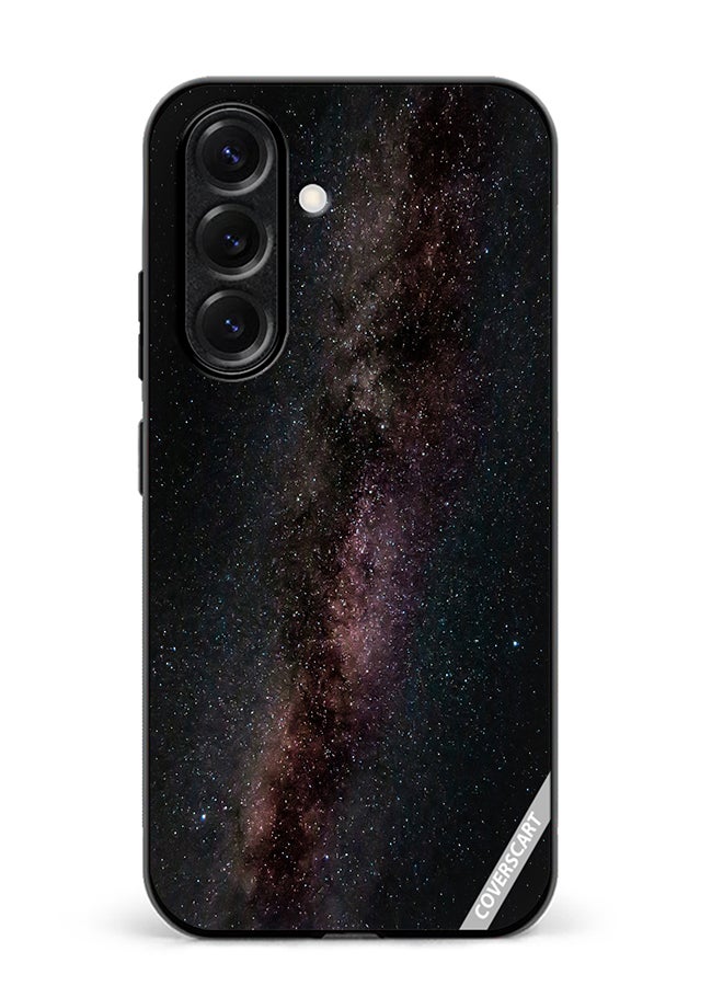 غطاء حماية لهاتف سامسونج جالاكسي A56 بتصميم فارس أسود متعدد الألوان