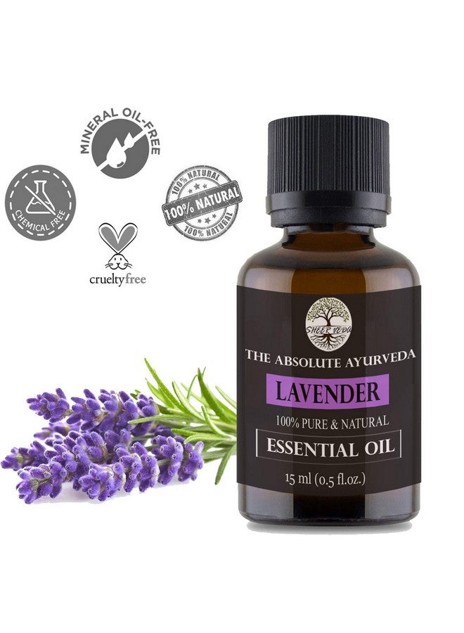 Sheer Veda Lavender Oil Essential Oil, Pure, Natural And Undiluted For Skin, Hair And Aromatherapy (15 Ml) - Image 2