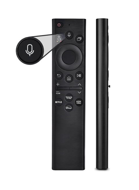 Voice Remote Control Replacement for Samsung Smart TV (No Solar),Compatible with Most 2018 to 2024 Smasung Crystal UHD QLED The Frame QLED 4K 8K Smart TVs(BN59-01385A/BN59-01385B)