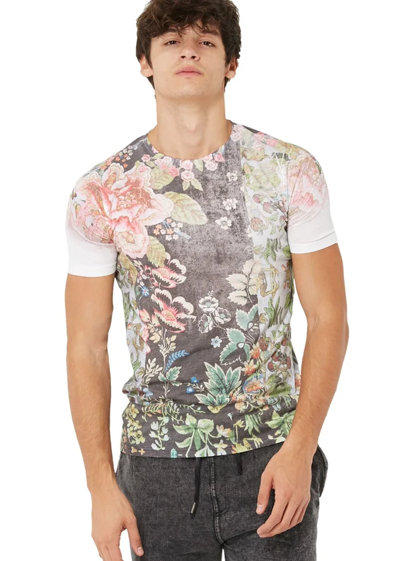 London Hub Fashion Floral Galore T-Shirt