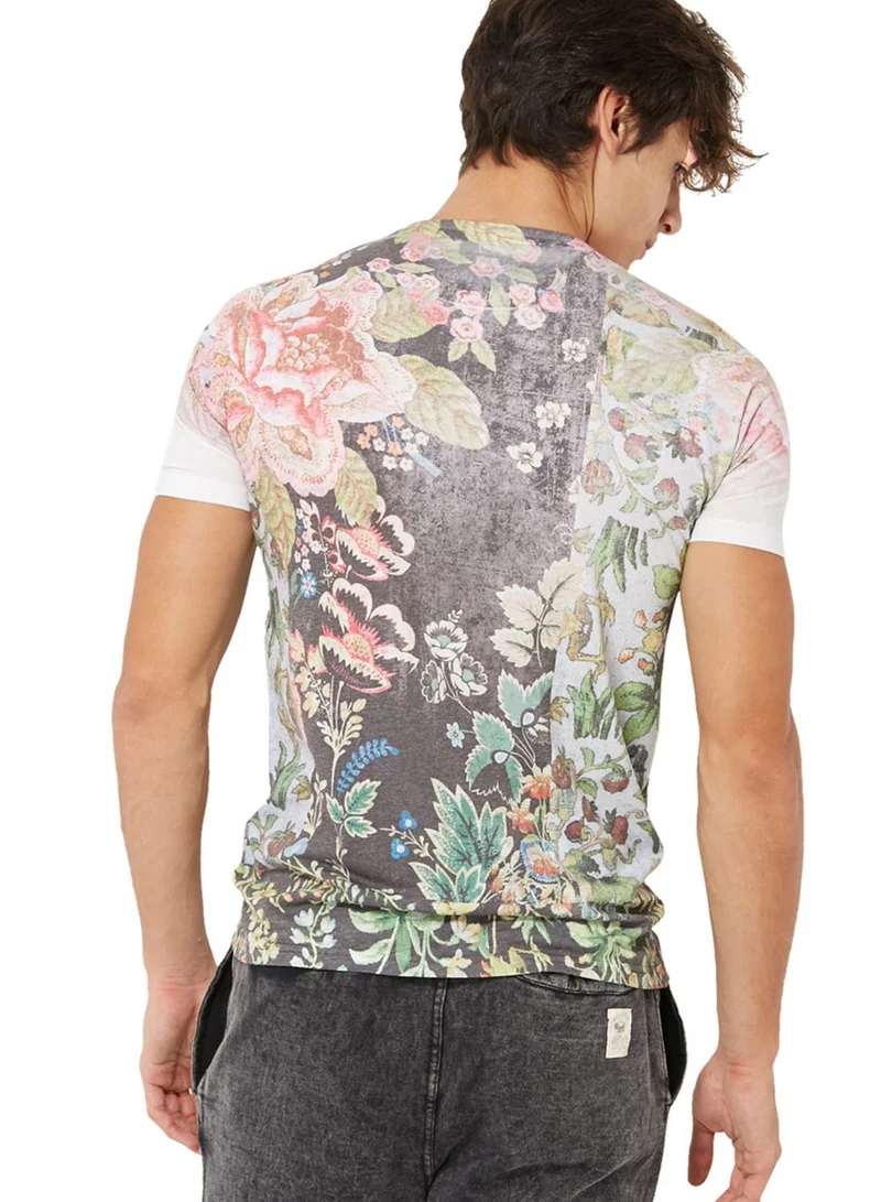 London Hub Fashion Floral Galore T-Shirt