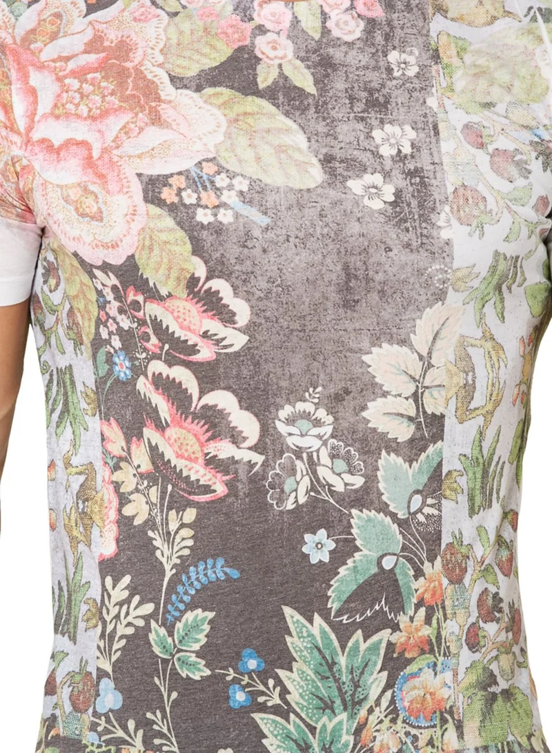 London Hub Fashion Floral Galore T-Shirt