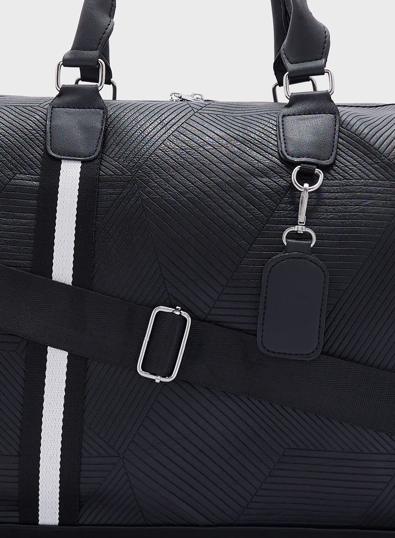 روبرت وود Textured Weekender Duffle Bag