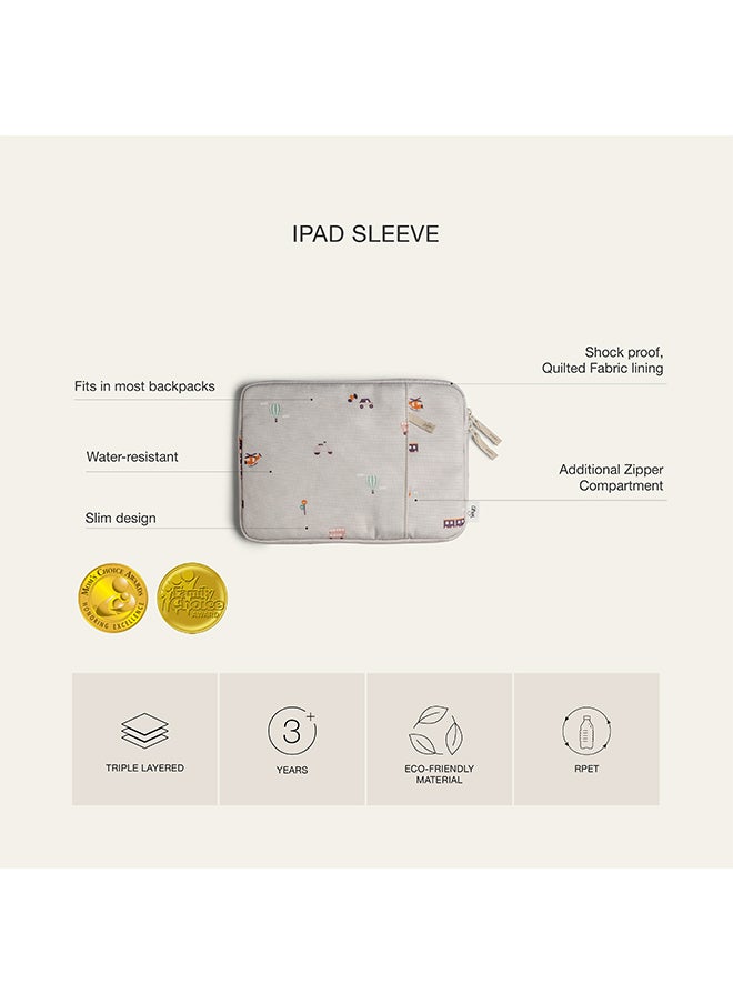 Citron - Ballerina Ipad 10.9 Inch Protective Sleeve With Zipper - Elegant Tablet Protection - Image 1