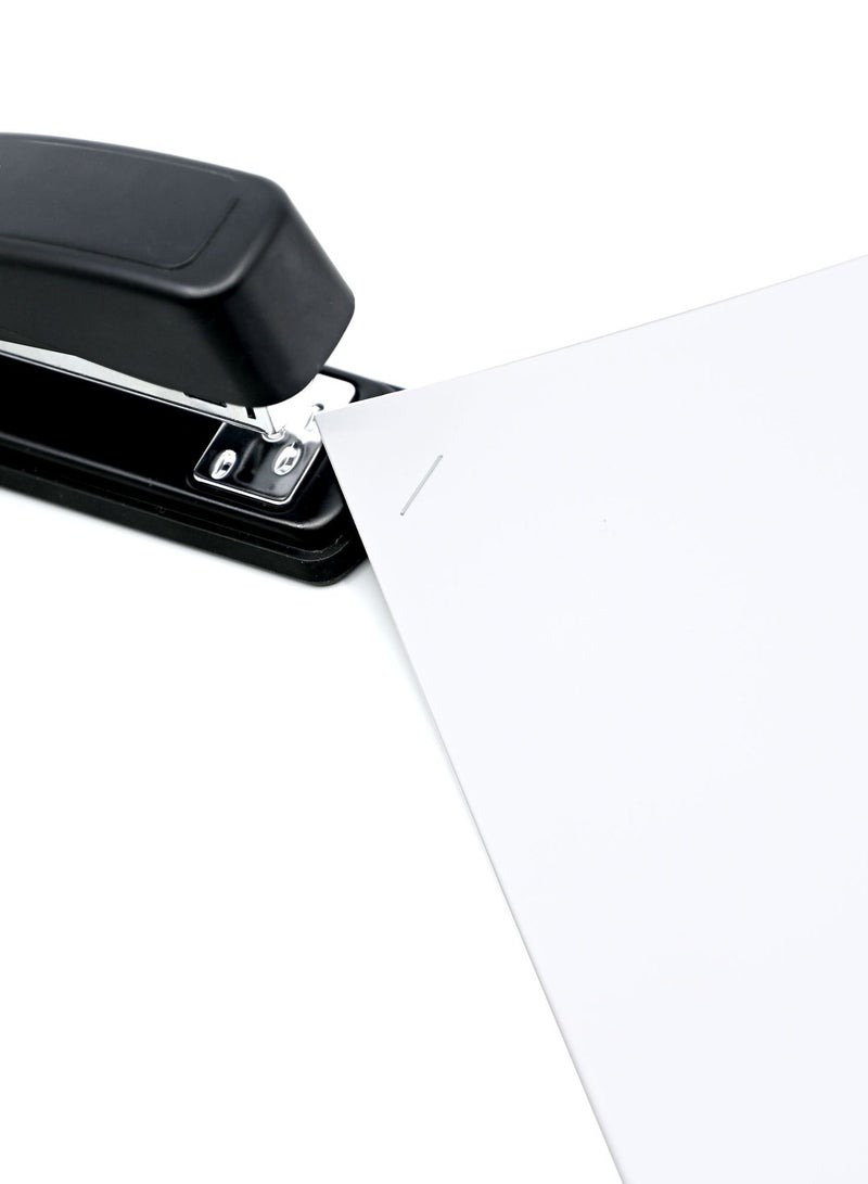 FIS مُدبِّس مكتب معدني FIS بسعة قصوى 100 دبوس، شريط كامل رقم 24/6 و 26/6 مم، عمق 61 مم، 20 ورقة، أسود -FSSFN5789BK - Image 2