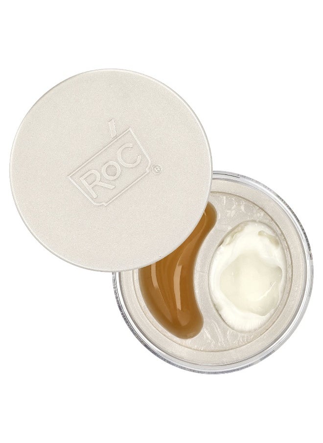 RoC - RoC, Derm Correxion®, Dual Eye Cream, Advanced Retinol & Peptides, Fragrance-Free, 0.34 fl oz (10 ml) Each - Image 1