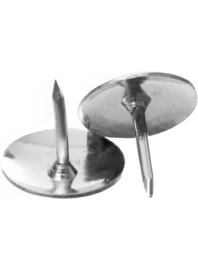 M&G Office Push Pins, Secure Fastening, Vacuum Packed, Durable Metal, Silver - Image 2