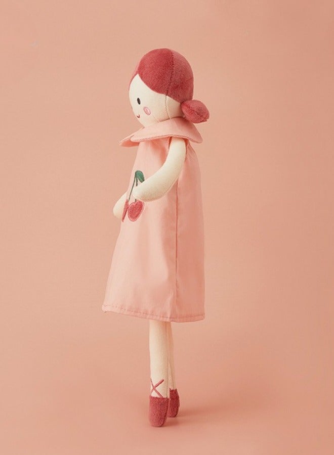 Glitters Kids Cherry  Skirt Soft Doll for Girls – Cute & Cuddly Toy - Image 2