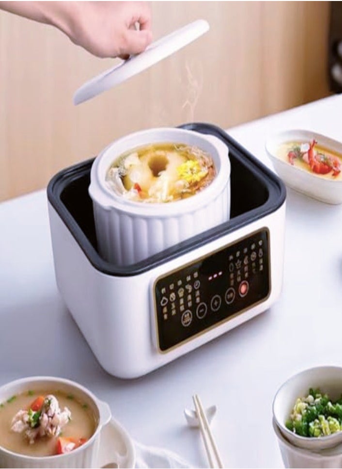 XVersion - Electric Food Steamer 32L with 3 Baskets, 24-Hour Delay Timer, 8 Preset Modes & Keep Warm Function - Image 1
