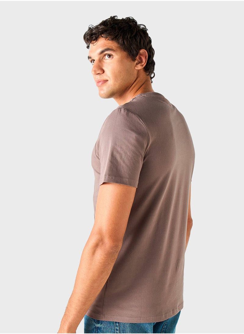 SP Characters - Printed Crew Neck T-Shirt - Image 1