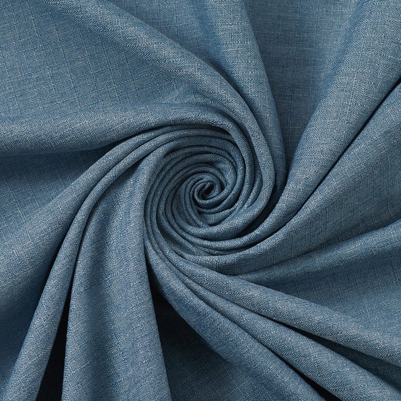 Eclipse Cannes Magnitech 100% Blackout Curtain, Rod Pocket Window Curtain Panel, Seamless Magnetic Closure for Bedroom, Living Room or Nursery, 63 in long x 40 in wide, (1 Panel), Denim Blue - Image 5
