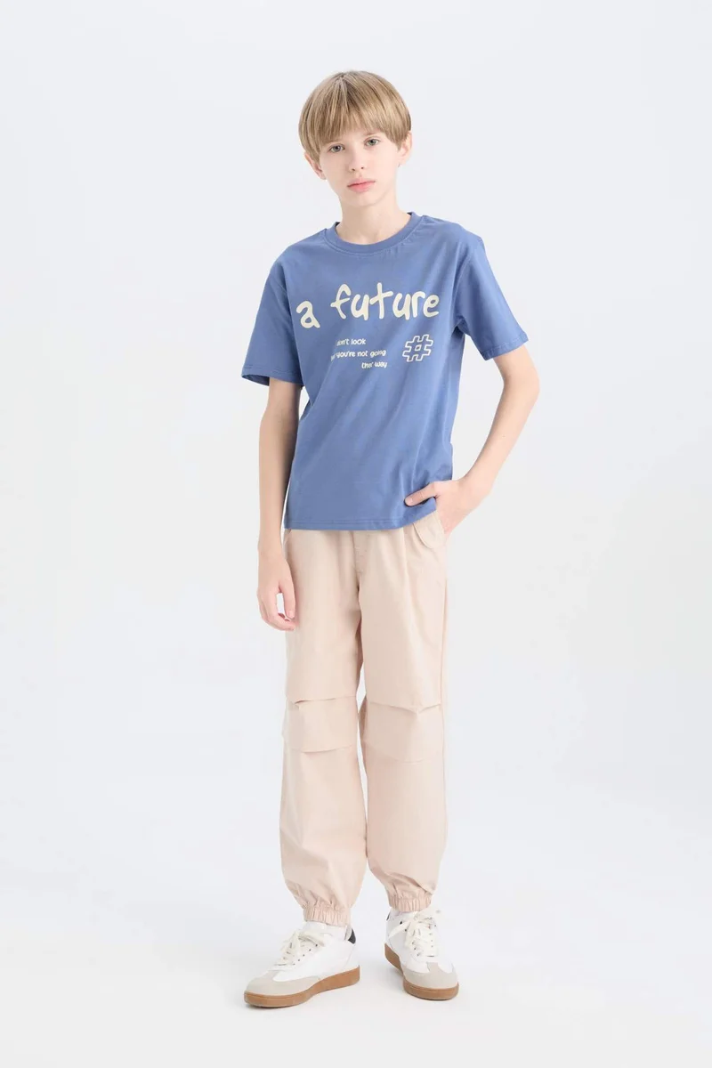 DeFacto Boy Standard Leg Parachute Jogger Pants