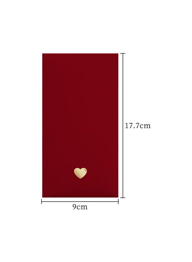 Extreme Space Jidu Kongjian Red Envelopes, 6-pack, Birthday Red Envelopes, First Birthday Gift, Birthday Party Gift, Lucky Money Envelopes, Gold-stamped Creative Thousand-yuan Red Envelopes, Gift For Girlfriend - Image 1