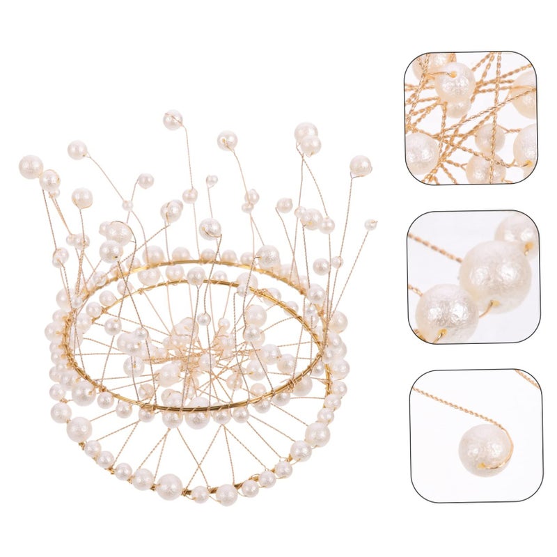 2 Pcs Light Yellow 13x13x1cm Pearl Nail Decor Manicure Photo Props For Jewelry Photography - Image 5