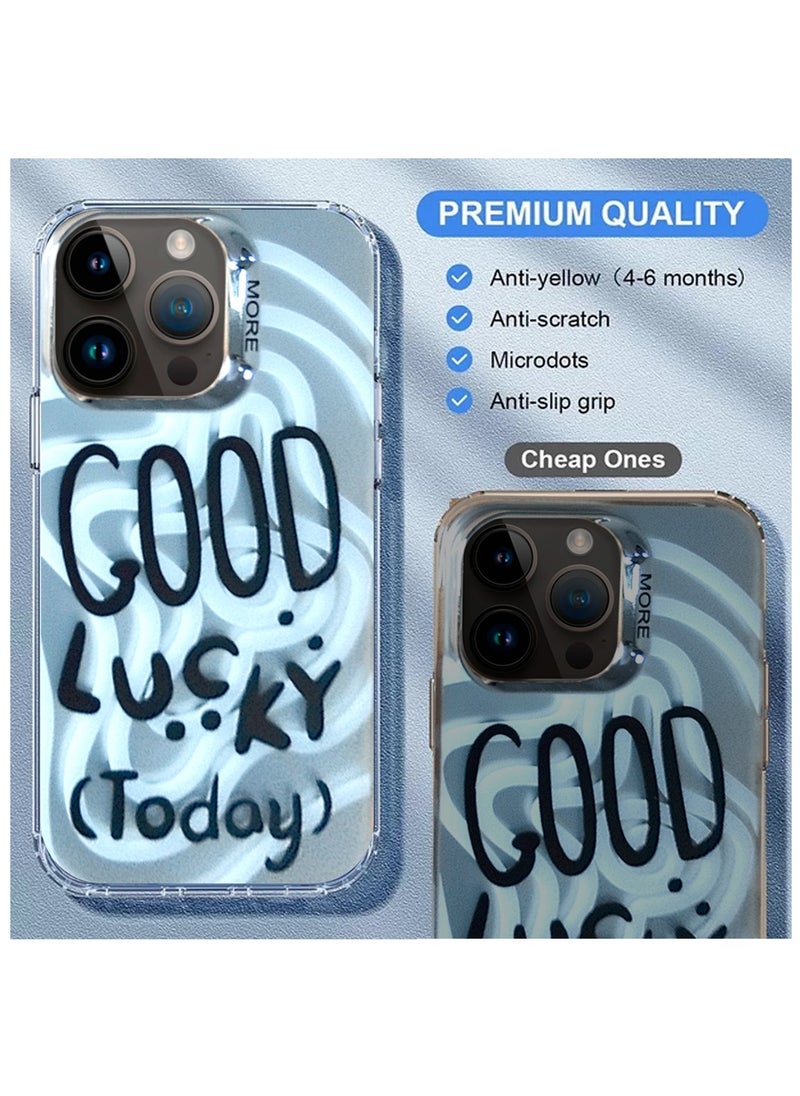 More Series Colorful Design Protective Case Cover For Apple iPhone 14 Pro 2022 Silver/White