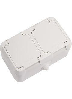 Makel Double Humidifier Covered Grounded Socket  - Image 1