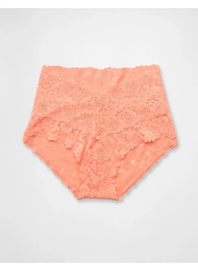 Aerie Show Off Rosey Lace Boybrief Underwear