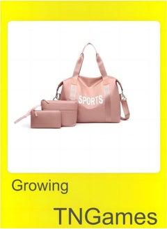TNGames 3-Piece Yoga Gym Sport Bag  Pink  - Image 1