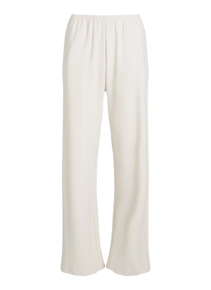 Calvin Klein Jeans Women's Soft Straight Casual Pants - Viscose blend, White