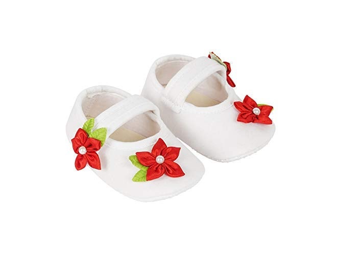 Rsmart Baby's Cotton Booties Shoes (White) - Image 3