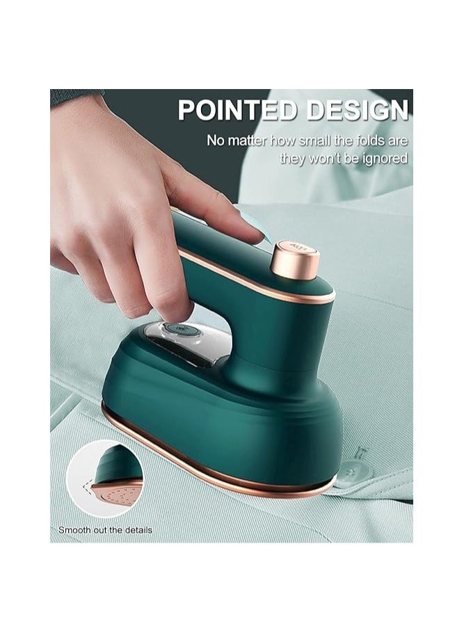 Mini Ironing Machine Handheld Can Be Rotated 180 Degrees, Travel Iron for Clothes, Professional Household Fast Heating Wired Small Electric Iron, Portable Heat Press Clothing Iron Machine - Image 4
