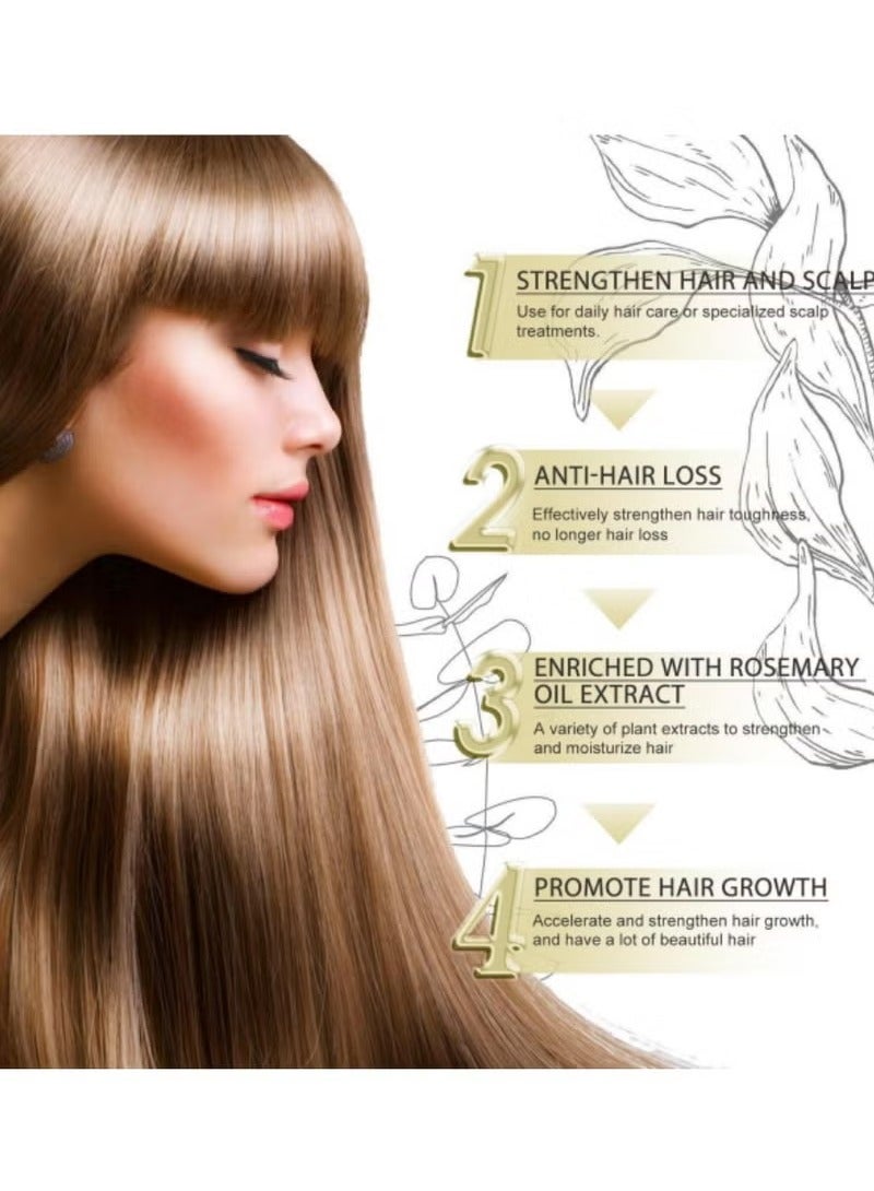 Diyating Japanese Sakura Shampoo (Original) for hair growth, preventing hair loss and removing dandruff, 300 ml 2 pieces - Image 4