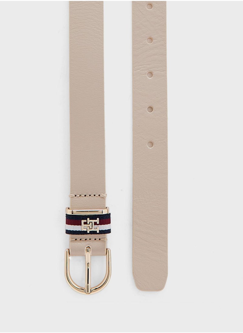 TOMMY HILFIGER - Timeless Corp Allocated Hole Belt - Image 1