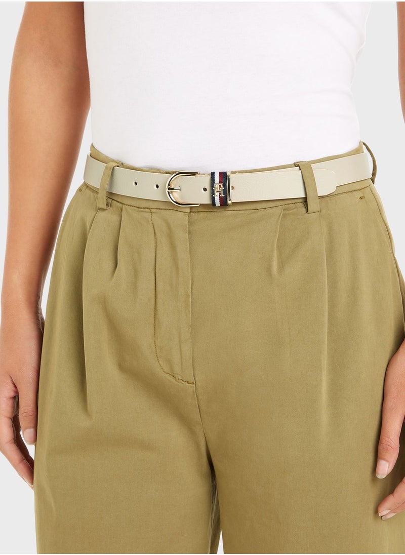 TOMMY HILFIGER - Timeless Corp Allocated Hole Belt - Image 1