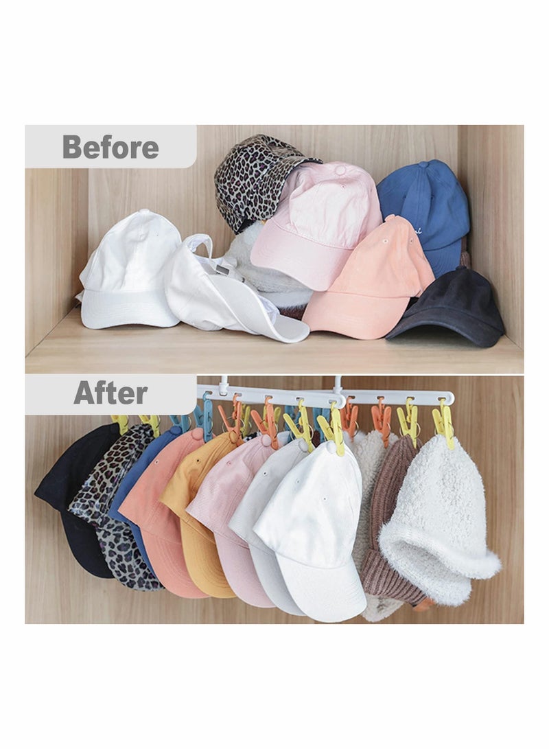 Y&D Hat Organizer Hanger, Storage Clip for Baseball Caps - Image 4