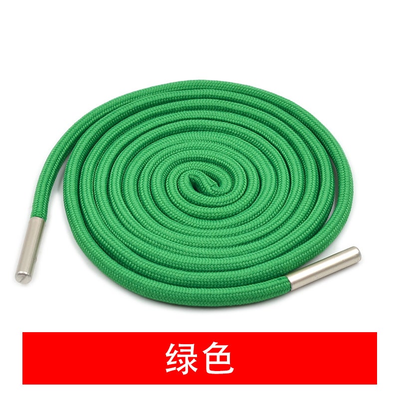 High-End Metal Tip Drawstrings for Hoodies and Pants Green
