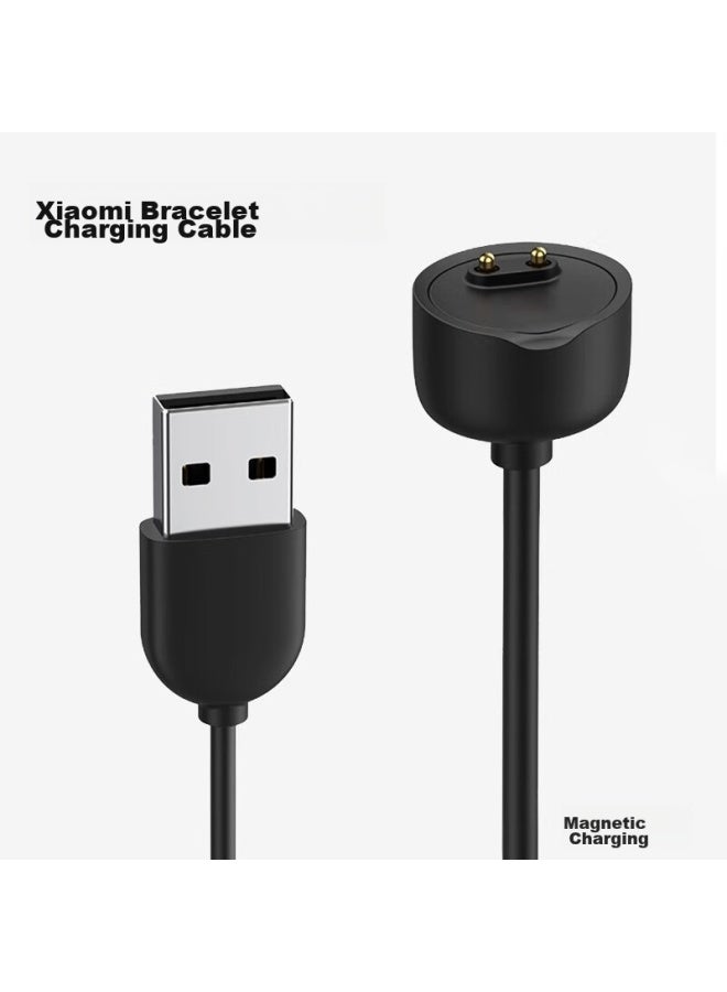 CHENSONG كابل شحن متوافق Chensong لـ Xiaomi Band 7/7nfc/6/6nfc/5/5nfc، شاحن Xiaomi Band، كابل شحن رياضي للباند، قاعدة باند مغناطيسية - Image 2